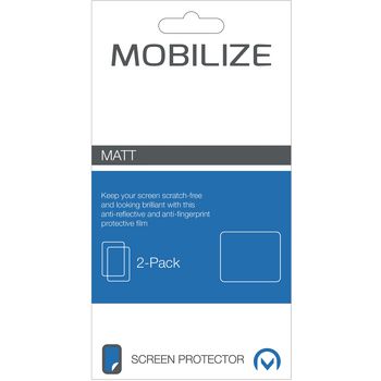 MOB-40592 Gematteerd 2 st screenprotector apple iphone 6 plus / 6s plus Verpakking foto