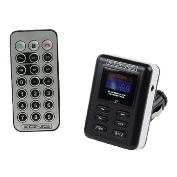 MP3-FMTRANS50 Autoradio mp3 fm zender met bluetooth functie Product foto