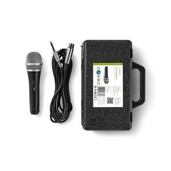 MPWD50CBK Bedrade microfoon | cardioïde | afneembare kabel | 5.00 m | 50 hz - 15 khz | 600 ohm | -72 db | Inhoud verpakking foto