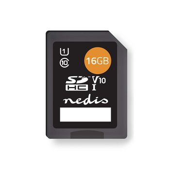 MSDC16100BK Geheugenkaart | sdhc | 16 gb | schrijfsnelheid: 80 mb/s | leessnelheid: 45 mb/s | uhs-i