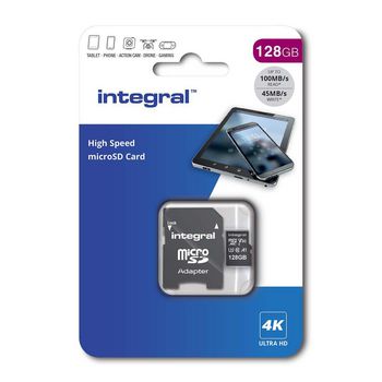 MSDX128G100V30 128 gb high speed microsdhc/xc v30 uhs-i u3-geheugenkaart  foto