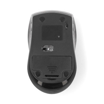 MSWS106BK Muis | draadloos | 800 / 1200 / 1600 dpi | instelbare dpi | aantal knoppen: 4 | tweehandig Product foto