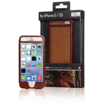 MTEL21-001BRN Smartphone hard-case apple iphone 5s bruin Verpakking foto