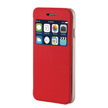 MTIA55-003RED Smartphone wallet-book apple iphone 6 plus / 6s plus rood
