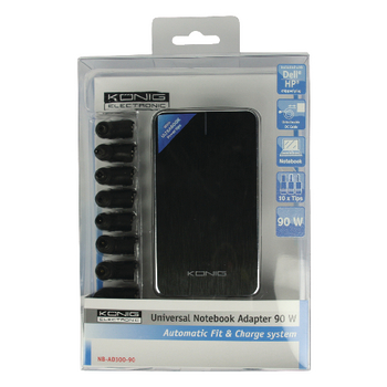 NB-AD300-90 Universele ultra- & notebook ac adapter 90w Verpakking foto