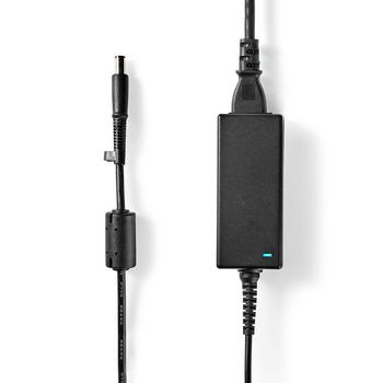 NBARF4505FBK Notebook-adapter 45 w | 7,4 x 5,0 mm centrale pin | 19,5 v / 2,31 a | geschikt voor hp | incl. voedi
