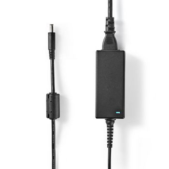 NBARF4510FBK Notebook-adapter 45 w | 4,5 x 3,0 mm centrale pin | 19,5 v / 2,31 a | geschikt voor dell | incl. voe