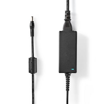 NBARF4518FBK Notebook-adapter 36 w | 5,5 x 2,5 mm | 12 v / 3 a | geschikt voor asus | incl. voedingskabel