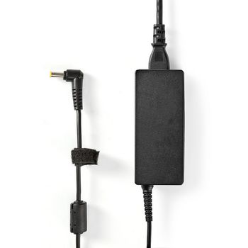 NBARF6517FBK Notebook-adapter 65 w | 5,5 x 1,7 mm | 19 v / 3,42 a | geschikt voor acer | incl. voedingskabel