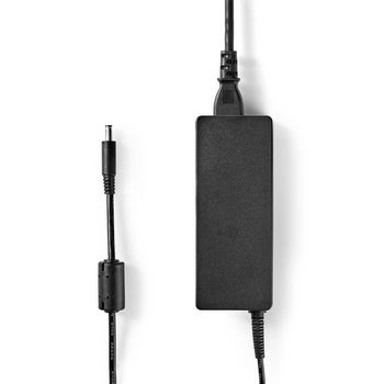 NBARF9010FBK Notebook-adapter 90 w | 4,5 x 3,0 mm centrale pin | 19,5 v / 4,62 a | geschikt voor dell | incl. voe
