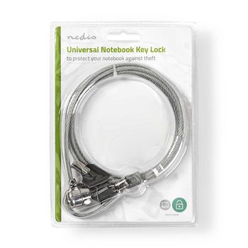 NBLKK1002ME Notebook-slot | type vergrendeling: sleutel | 1.80 m | metaal Verpakking foto