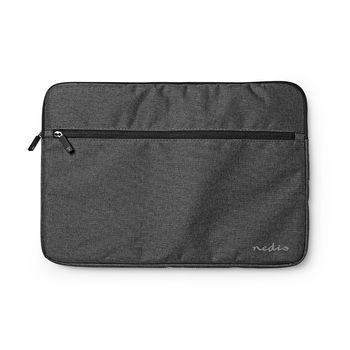 NBSM15100BK Notebookhoes | 15 - 16 inch | 1600 dpi muis | 210d polyester | zwart Product foto