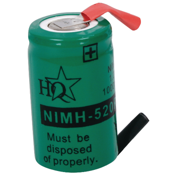 NIMH-520RS Oplaadbare nimh batterij pack 1.2 v 1000 mah 1-pack