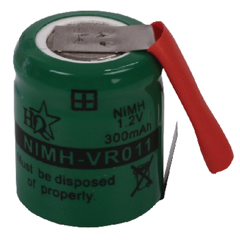 NIMH-VR011 Oplaadbare nimh batterij pack 1.2 v 300 mah 1-pack