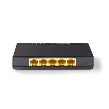 NSWH5P100BK Netwerk-switch | bekabelde snelheid: gigabit | aantal ethernetpoorten: 5