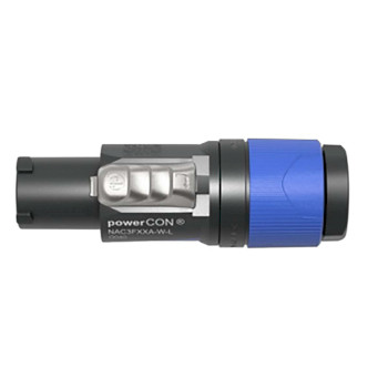 NTR-NAC3FXXAWL Afsluitbare kabelconnector, power-in, schroefklemmen, blauw Product foto