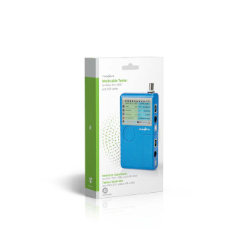 NWCTM100BU Lan meet instrument | bedraad | 180 m | led-indicator | batterij gevoed Verpakking foto