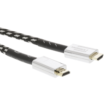 OXYV1201 High speed hdmi kabel met ethernet hdmi-connector - hdmi-connector 1.00 m zilver Product foto