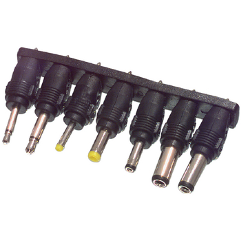P.SUP.7XC5 Universele stroom adapter reservestekker jack 3.5mm / jack 2.5mm / 3.50 x 1.35 mm / 5.00 x 2.10 mm /