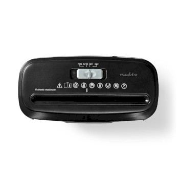 PASH112BKA4 Papierversnipperaar | strips snijden | 6x a4-pagina\'s | 10 l | veiligheidsnorm: din 2 | 190 w | zwar Product foto