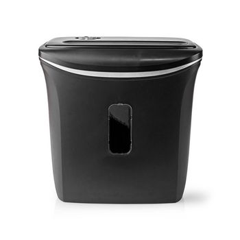 PASH120BKA4 Papierversnipperaar | kruissnede | 6x a4-pagina\'s | 12 l | veiligheidsnorm: din 4 | 300 w | zwart