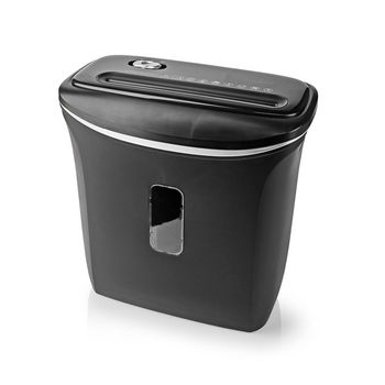 PASH120BKA4 Papierversnipperaar | kruissnede | 6x a4-pagina\'s | 12 l | veiligheidsnorm: din 4 | 300 w | zwart Product foto
