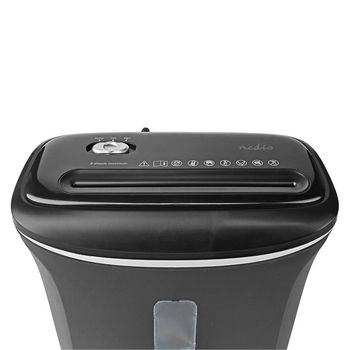 PASH120BKA4 Papierversnipperaar | kruissnede | 6x a4-pagina\'s | 12 l | veiligheidsnorm: din 4 | 300 w | zwart Product foto
