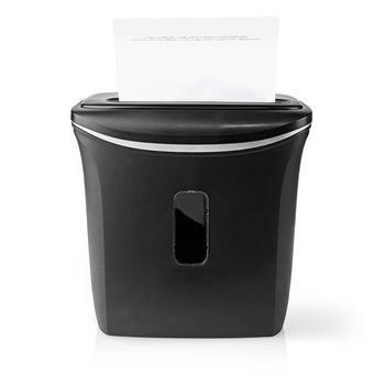 PASH120BKA4 Papierversnipperaar | kruissnede | 6x a4-pagina\'s | 12 l | veiligheidsnorm: din 4 | 300 w | zwart Product foto