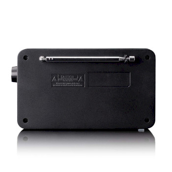 PDR-033BK Draagbare dab+/fm-radio met bluetooth zwart Product foto