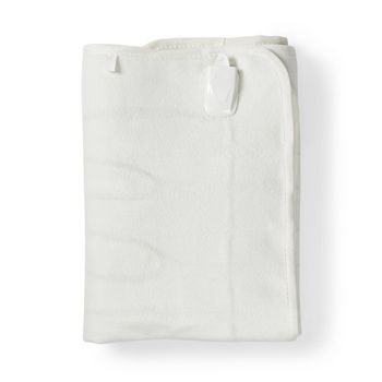 PEBL110CWT1 Elektrische deken | onderdeken | 1 persoon | 150 x 80 cm | 3 warmte standen | wasmachinebestendig |  Product foto