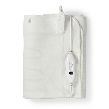 PEBL110CWT1 Elektrische deken | onderdeken | 1 persoon | 150 x 80 cm | 3 warmte standen | wasmachinebestendig |  Inhoud verpakking foto