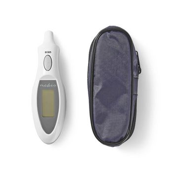 PETH111DWT Digitale oorthermometer | 1 seconde | 10 geheugens | automatische uitschakeling In gebruik foto