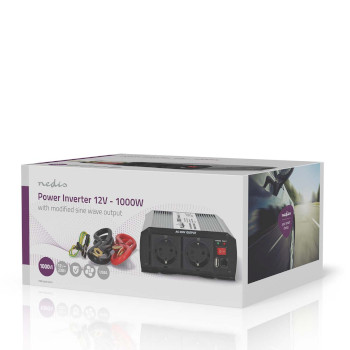 PIM100012FGY Omvormer gemodificeerde sinusgolf | ingangsvoltage: 12 v dc | apparaat stroomoutput: type f (cee 7/3 Verpakking foto