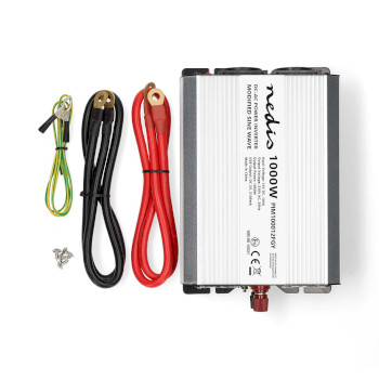 PIM100012FGY Omvormer gemodificeerde sinusgolf | ingangsvoltage: 12 v dc | apparaat stroomoutput: type f (cee 7/3 Inhoud verpakking foto