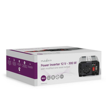 PIM30012FGY Omvormer gemodificeerde sinusgolf | ingangsvoltage: 12 v dc | apparaat stroomoutput: type f (cee 7/3 Verpakking foto
