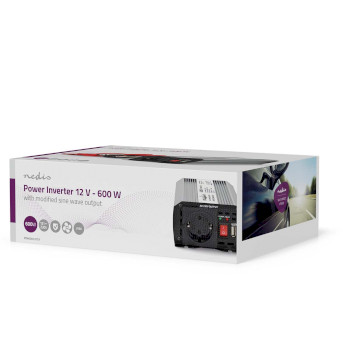 PIM60012FGY Omvormer gemodificeerde sinusgolf | ingangsvoltage: 12 v dc | apparaat stroomoutput: type f (cee 7/3 Verpakking foto