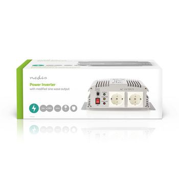 PIMS100024 Inverter gemodificeerde sinusgolf | ingangsvoltage: 24 v dc | apparaat stroomoutput: type f (cee 7/3 Verpakking foto