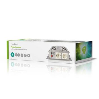 PIMS170012 Omvormer gemodificeerde sinusgolf | ingangsvoltage: 12 v dc | apparaat stroomoutput: type f (cee 7/3 Verpakking foto