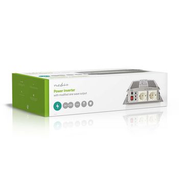 PIMS170024 Omvormer gemodificeerde sinusgolf | ingangsvoltage: 24 v dc | apparaat stroomoutput: type f (cee 7/3 Verpakking foto