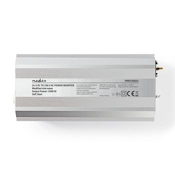PIMS250024 Inverter gemodificeerde sinusgolf | ingangsvoltage: 24 v dc | apparaat stroomoutput: type f (cee 7/3 Product foto