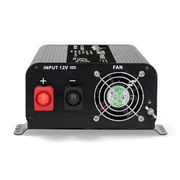 PIP100012FBK Omvormer pure sinusgolf | ingangsvoltage: 12 v dc | apparaat stroomoutput: type f (cee 7/3) / usb-a  Product foto