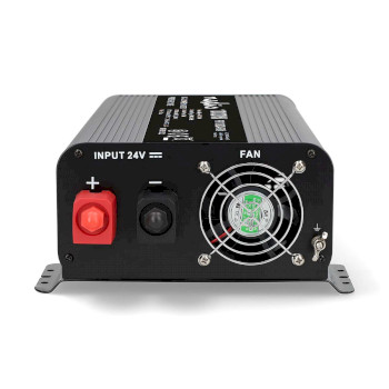 PIP100024FBK Omvormer pure sinusgolf | ingangsvoltage: 24 v dc | apparaat stroomoutput: type f (cee 7/3) / usb-a  Product foto