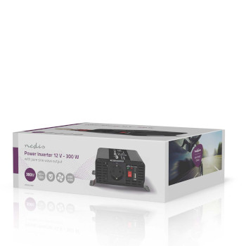 PIP30012FBK Omvormer pure sinusgolf | ingangsvoltage: 12 v dc | apparaat stroomoutput: type f (cee 7/3) / usb-a  Verpakking foto