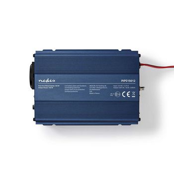PIPS15012 Inverter pure sinusgolf | ingangsvoltage: 12 v dc | apparaat stroomoutput: type f (cee 7/3) | 230 v  Product foto
