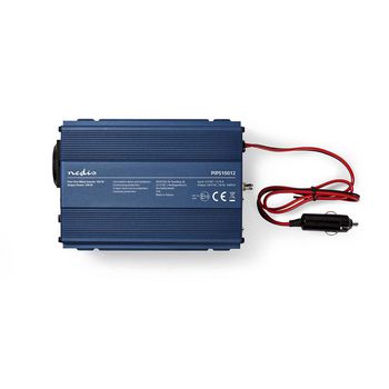 PIPS15012 Omvormer pure sinusgolf | ingangsvoltage: 12 v dc | apparaat stroomoutput: type f (cee 7/3) | 230 v  Inhoud verpakking foto