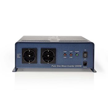 PIPS200012 Omvormer pure sinusgolf | ingangsvoltage: 12 v dc | apparaat stroomoutput: type f (cee 7/3) | 230 v 