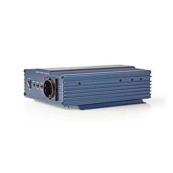 PIPS60012 Inverter pure sinusgolf | ingangsvoltage: 12 v dc | apparaat stroomoutput: 1 | 230 v ac 50 hz | 600  Product foto