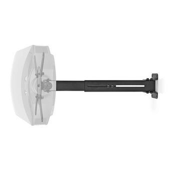 PJWM100BK Projectorbeugel | full motion | 10 kg | draaibaar | kantelbaar | staal | zwart Product foto