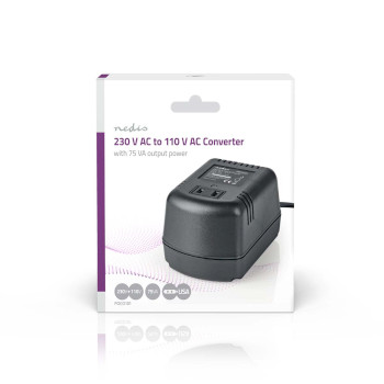 POCO101 Power converter | netvoeding | 230 v ac 50 hz | 65 w | euro | zwart Verpakking foto