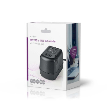 POCO101 Power converter | netvoeding | 230 v ac 50 hz | 65 w | euro | zwart Verpakking foto